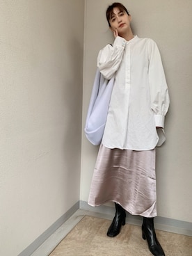 大釜ケリーさん(レディース・165cm)の春コーディネート