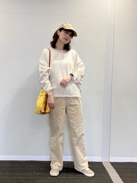 大釜ケリーさん（レディース・165cm）の春コーディネート