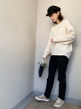 大釜ケリーさん（レディース・165cm）の春コーディネート