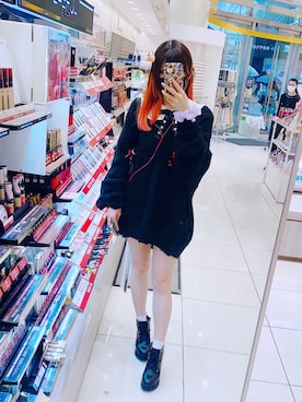「CIVARIZE（シヴァーライズ）のアイテム（トップス）」を使った、deyilanniさん（レディース・166cm）の春コーディネート