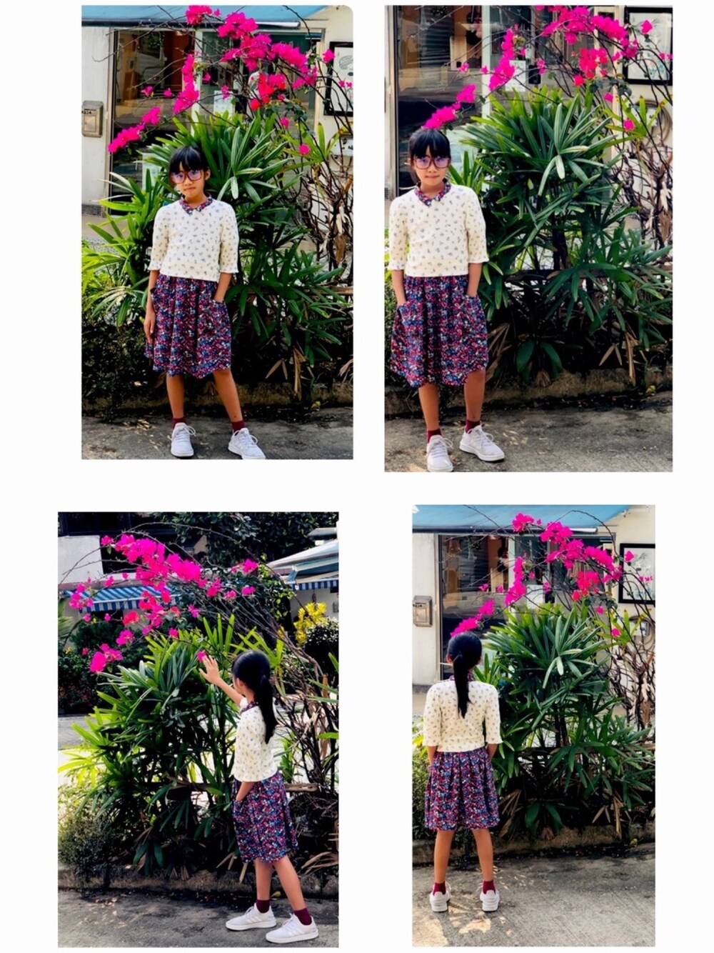 「春暖🌺🌺🌺🌸🌸🌸🌻🌻🌻開」｜「Zara girlのアイテム（トップス、その他）」を使った、Louis Loさん（キッズ・134cm）の春コーディネートの1枚目の写真