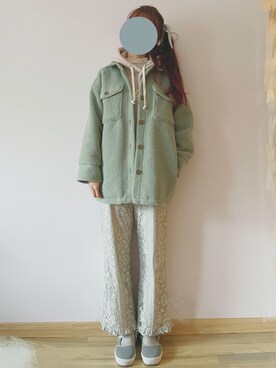 花柒Niaさん（レディース・168cm）の秋コーディネート