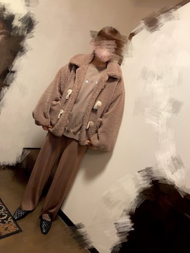 「apres jour（アプレジュール）のアイテム（スウェット）」を使った、りせりせ☆さん（レディース・163cm）の秋コーディネート