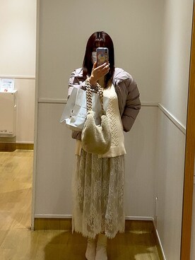 りせりせ☆さん（レディース・163cm）の冬コーディネート