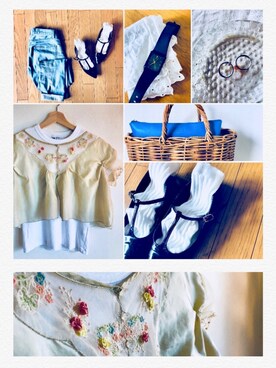 「フレンチカジュアル」｜「アイテム（その他トップス）」を使った、sug.さん（レディース・153cm）の夏コーディネート