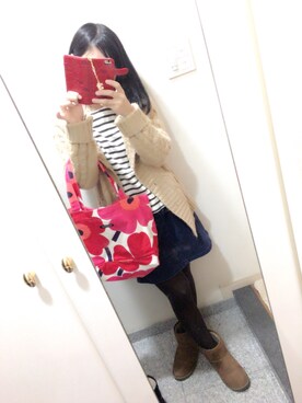 ＊♪さん（レディース・153cm）の冬コーディネート