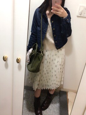 ＊♪さん（レディース・153cm）の春コーディネート