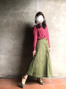 Wear Bearさん（レディース・157cm）の冬コーディネート
