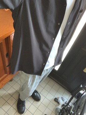 「WEGO（ウィゴー）のアイテム（パンツ、グレー系）」を使った、つかじさん（メンズ・180cm）の春コーディネート