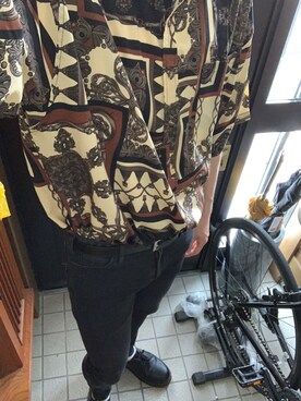 「kutir（クティール）のアイテム（ジャケット/アウター、その他）」を使った、つかじさん（メンズ・180cm）の夏コーディネート