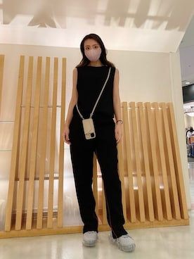 「ADDICT NOIR（アディクトノアー）のアイテム」を使った、watanabe   maakoさん（レディース・161cm）の春コーディネート