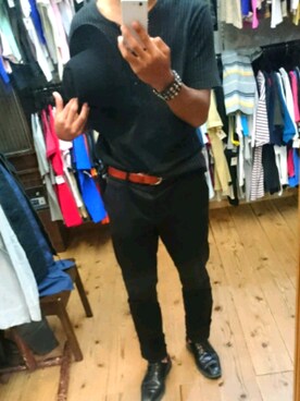 「SPIRALGIRL（スパイラルガール）のアイテム」を使った、リールーさん（メンズ・174cm）の冬コーディネート