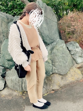 Miさん（レディース・155cm）の冬コーディネート