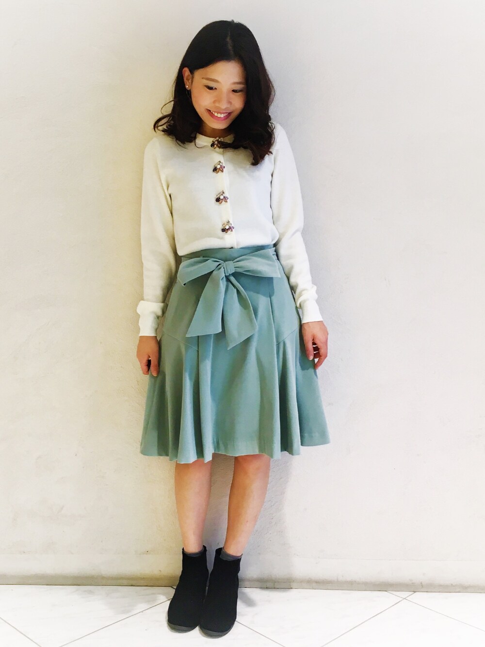 L'EST  ROSE  カーディガン L'EST ROSE - レストローズ L'EST ROSE カーディガン ニット 長袖 2 の