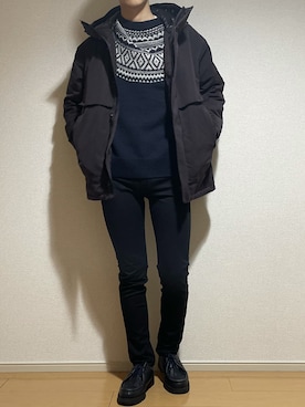 Eddieさん（メンズ・168cm）の冬コーディネート
