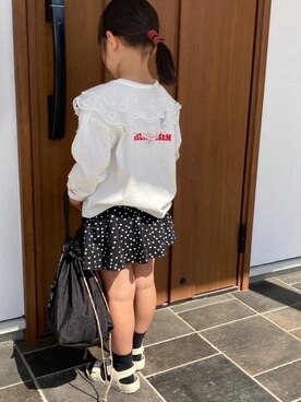 「アイテム（サンダル）」を使った、Horinさん（キッズ・110cm）の春コーディネート
