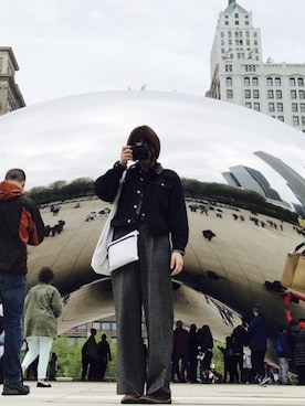 まさる。さん（レディース・164cm）の春コーディネート