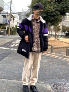 ヒロガさん（メンズ・170cm）の冬コーディネート