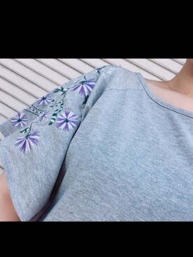 「アイテム（イヤリング）」を使った、ゆきこさん（レディース・160cm・20代）の夏コーディネート