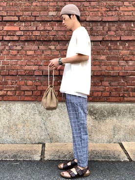 くるまやさん（メンズ・165cm）の夏コーディネート