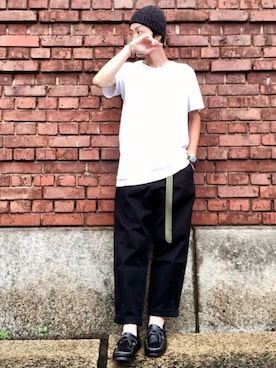 「DANASSA（ダナッサ）のアイテム」を使った、くるまやさん（メンズ・165cm）の夏コーディネート