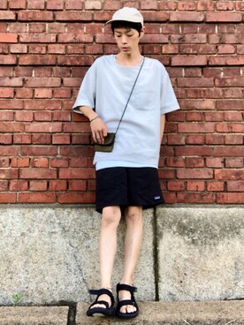 くるまやさん（メンズ・165cm）の夏コーディネート