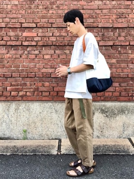 くるまやさん（メンズ・165cm）の夏コーディネート