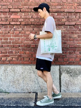 「ct70」｜「アイテム（腕時計）」を使った、くるまやさん（メンズ・165cm）の秋コーディネート