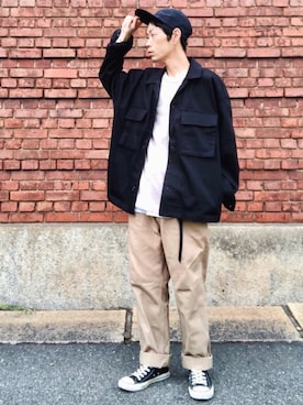 くるまやさん（メンズ・165cm）の秋コーディネート