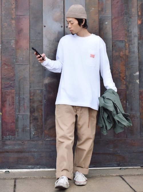 セール】BIG MIKE ビッグマイク/サングラス ポケット ロンT