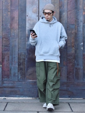 くるまやさん（メンズ・165cm）の春コーディネート