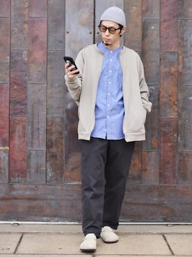 くるまやさん（メンズ・165cm）の春コーディネート