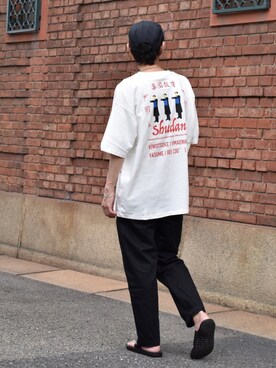 くるまやさんの「オーバーサイズ CPOダブルポケットシャツ ジャケット＆シェフパンツ【セットアップ】」を使ったコーディネート