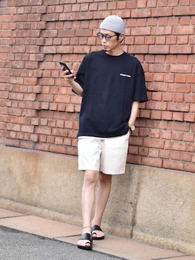 くるまやさん（メンズ・165cm）の夏コーディネート