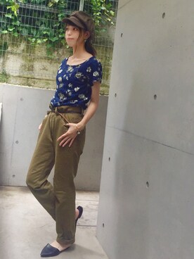 Rumiさん（レディース・156cm）の夏コーディネート