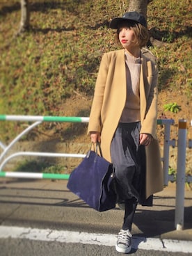 Rumiさん（レディース・156cm）の冬コーディネート