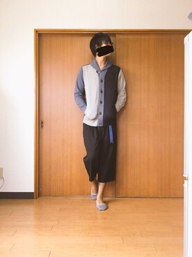 「大学生風」｜enさん（メンズ・176cm）の秋コーディネート