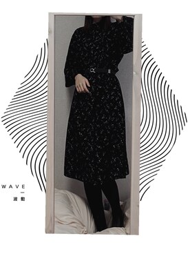 「179/WG（イチナナキュウダブルジー）のアイテム（ワンピース/ドレス）」を使った、ぽち🦕さん（レディース・170cm）の春コーディネート