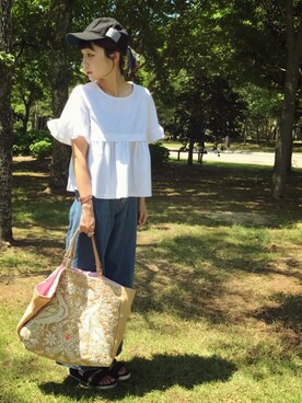 あさみさん（レディース・162cm）の夏コーディネート