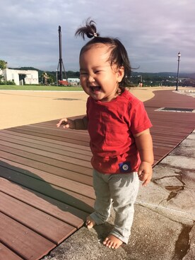 あさみさん(キッズ・90cm)の秋コーディネート