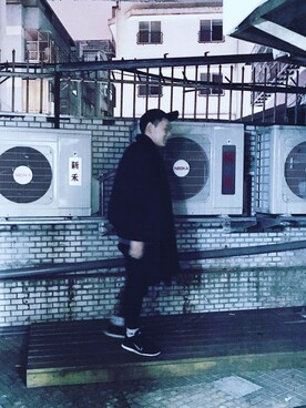 「asos（エイソス）のアイテム（ブルゾン）」を使った、Gaudyさん（メンズ・168cm）の冬コーディネート