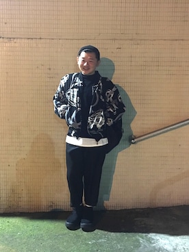 「BellyButton（ベリーボタン）のアイテム」を使った、Gaudyさん（メンズ・168cm）の春コーディネート