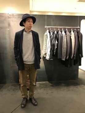 「Rawtus（ロータス）のアイテム」を使った、にっしーさん（メンズ・175cm）の冬コーディネート