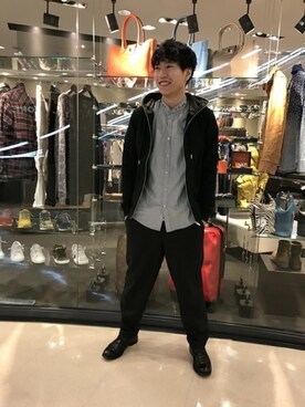 にっしーさん（メンズ・175cm）の冬コーディネート