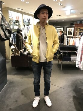 にっしーさん(メンズ・175cm)の春コーディネート