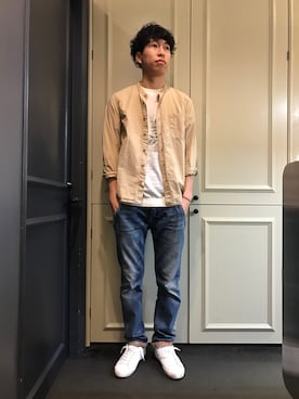 にっしーさん(メンズ・175cm)の春コーディネート