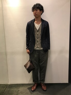 にっしーさん（メンズ・175cm）の夏コーディネート