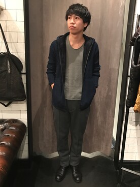 にっしーさん（メンズ・175cm）の秋コーディネート