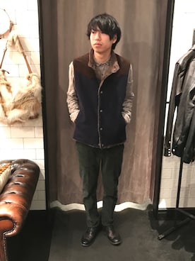 にっしーさん（メンズ・175cm）の秋コーディネート