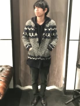 「T-JACKET（ティージャケット）のアイテム」を使った、にっしーさん（メンズ・175cm）の秋コーディネート